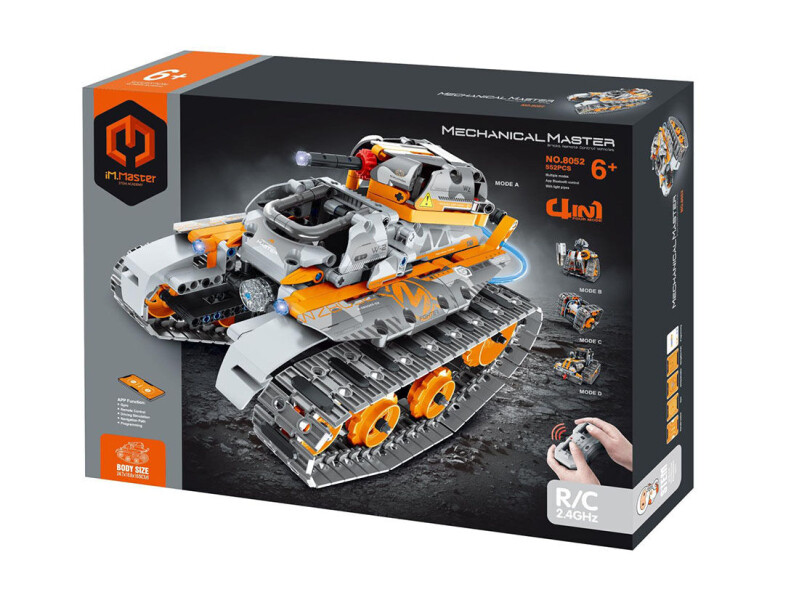 iM.Master Stavebnice programovatelný tank RC 4v1